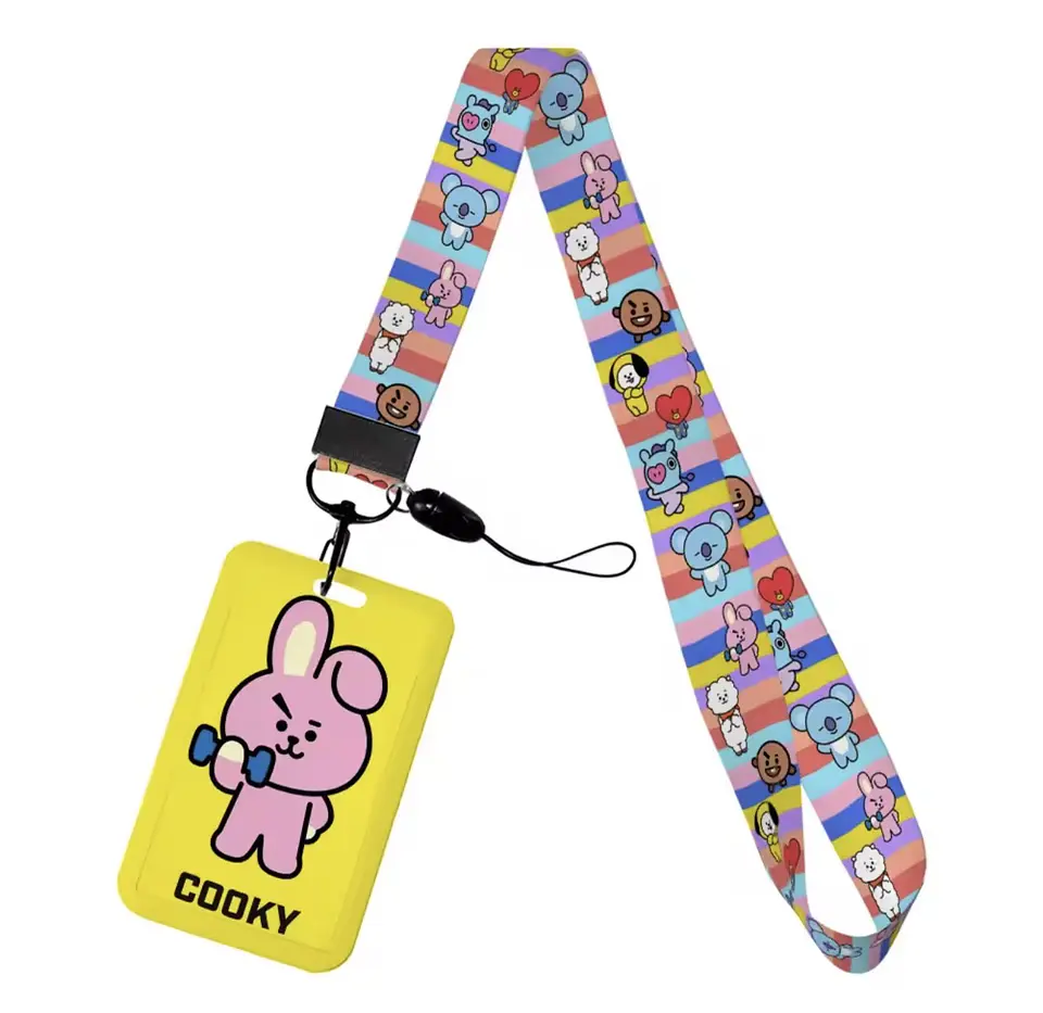 Preventa Portacredencial Vertical + Lanyard BT21 12