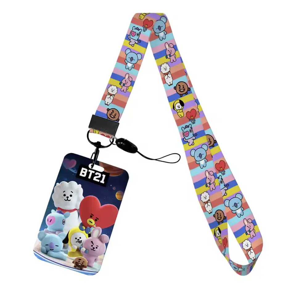 Preventa Portacredencial Vertical + Lanyard BT21 13
