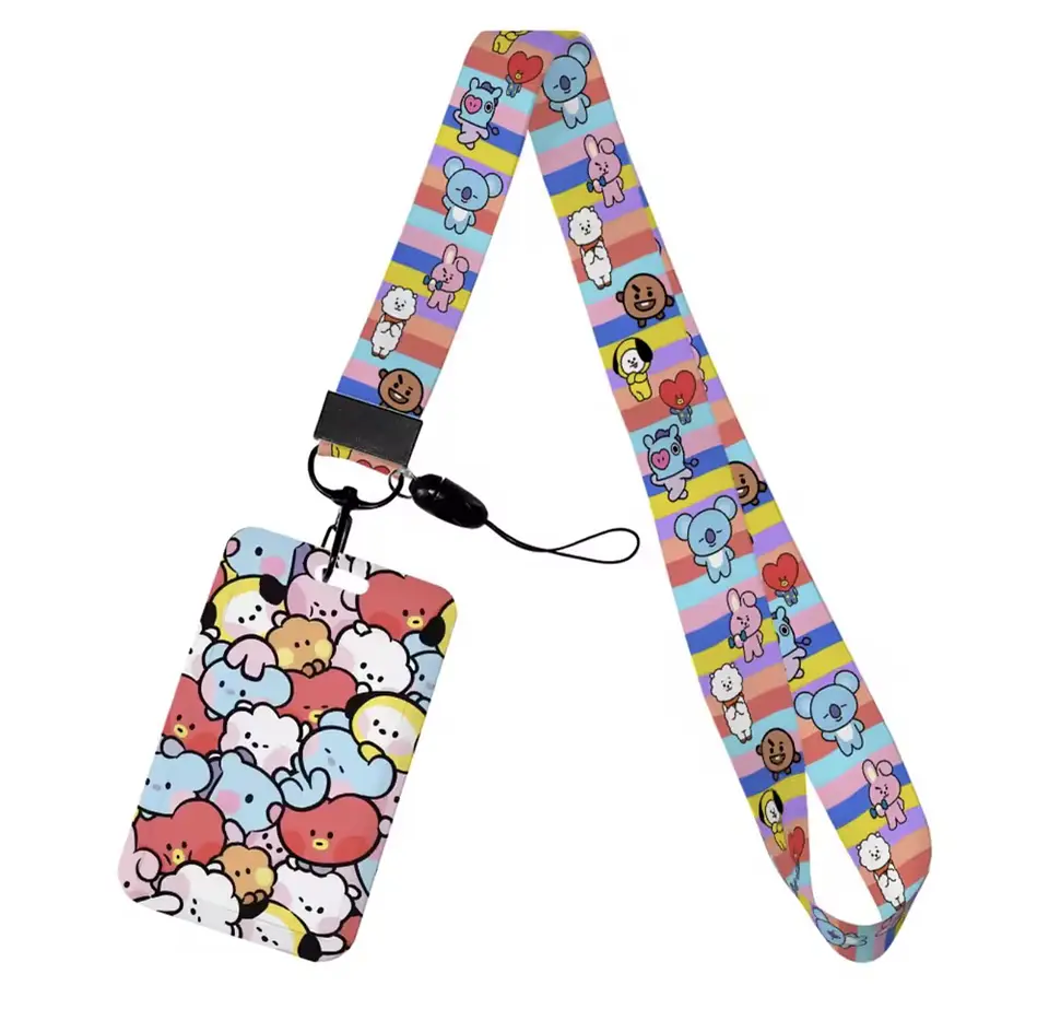 Preventa Portacredencial Vertical + Lanyard BT21 15
