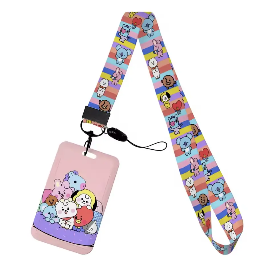 Preventa Portacredencial Vertical + Lanyard BT21 19