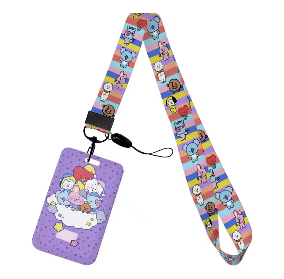 Preventa Portacredencial Vertical + Lanyard BT21 20