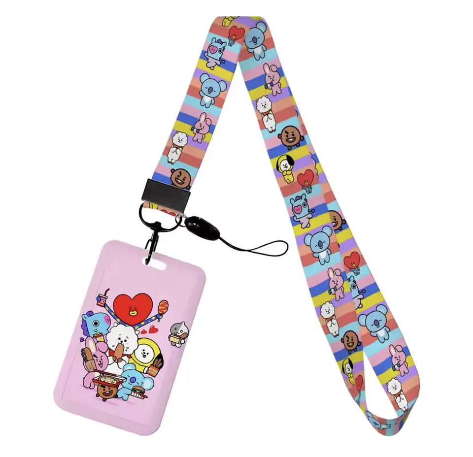 Preventa Portacredencial Vertical + Lanyard BT21 23