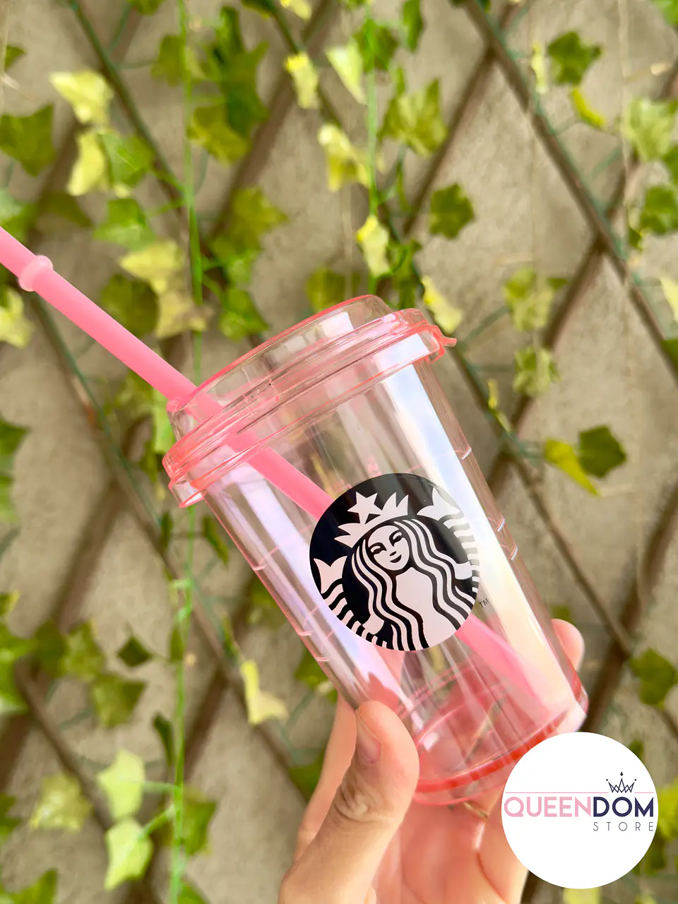 Vaso Starbucks Plastico bebida Alta 300ml 2