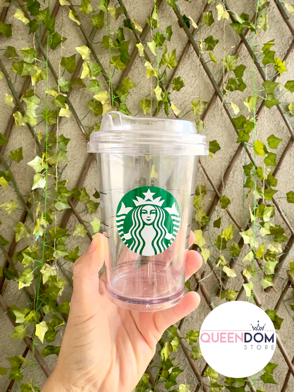 Vaso Starbucks Plastico bebida Alta 300ml 5