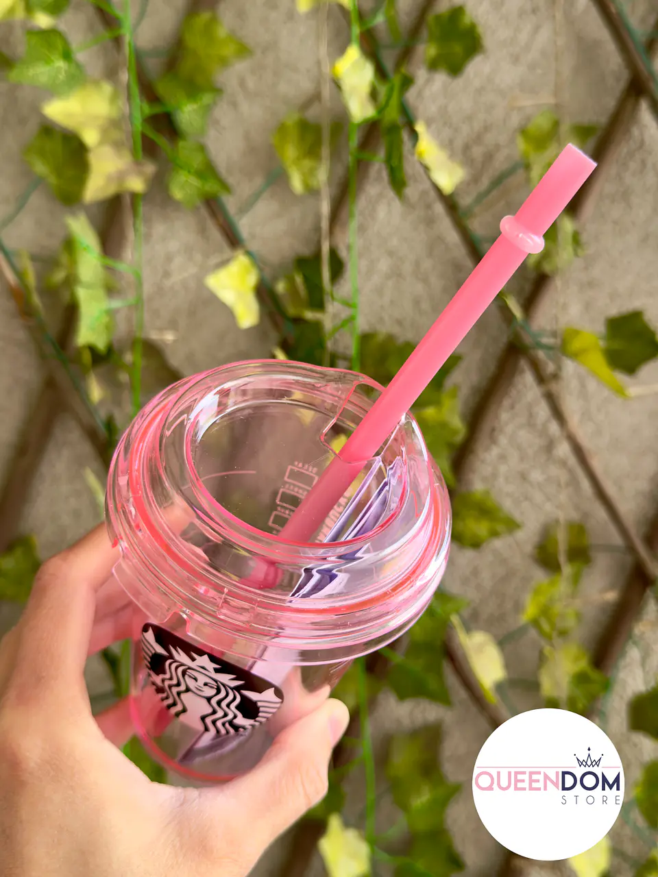 Vaso Starbucks Plastico bebida Alta 300ml 3