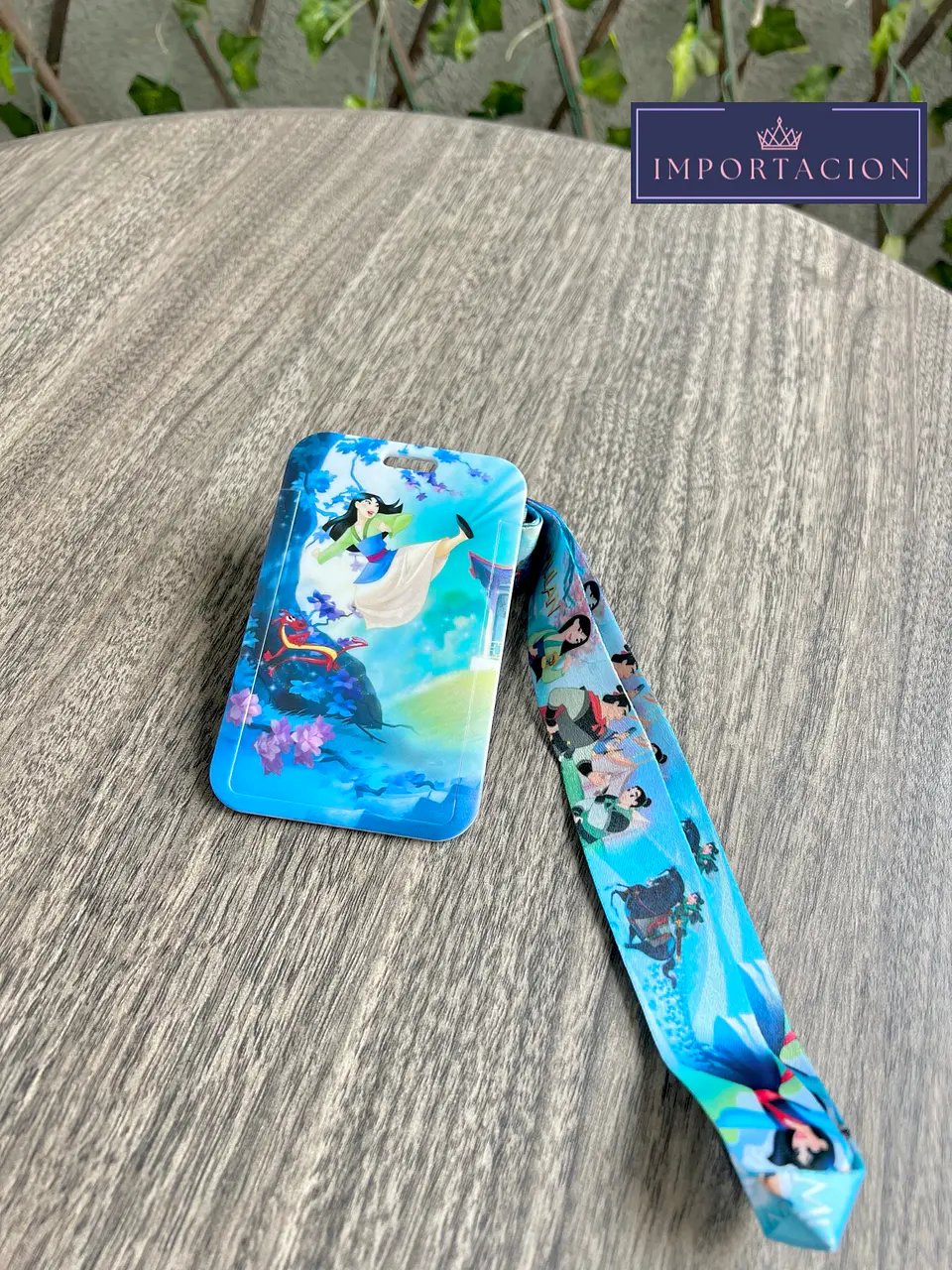 Preventa Portacredencial Vertical+ Lanyard Mulan  4