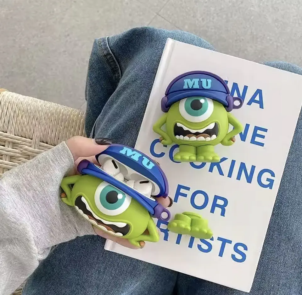Preventa Carcasa Airpods Mike Wazowski Monster Inc 2