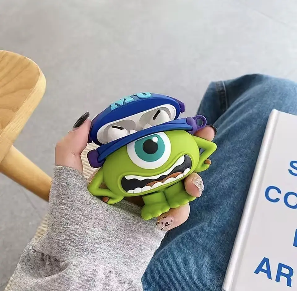Preventa Carcasa Airpods Mike Wazowski Monster Inc 3