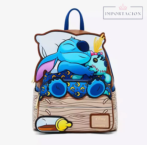 Preventa Mochila Loungefly Stitch dormido