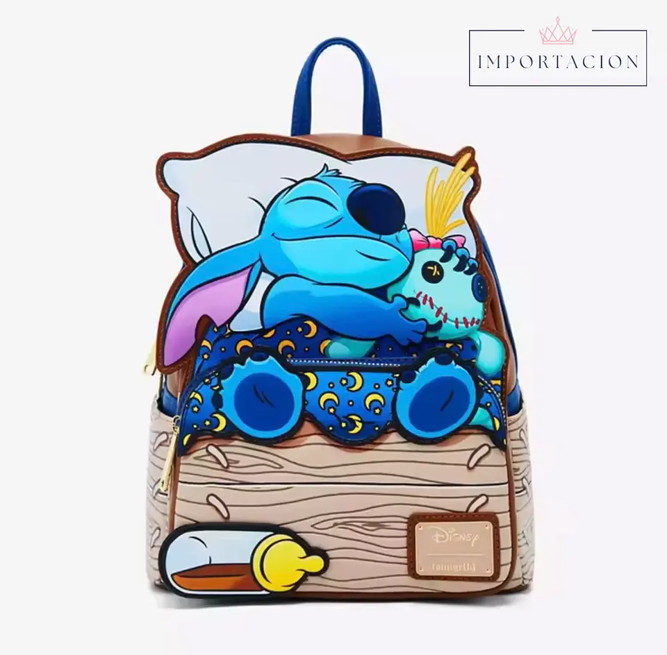 Preventa Mochila Loungefly Stitch dormido 1