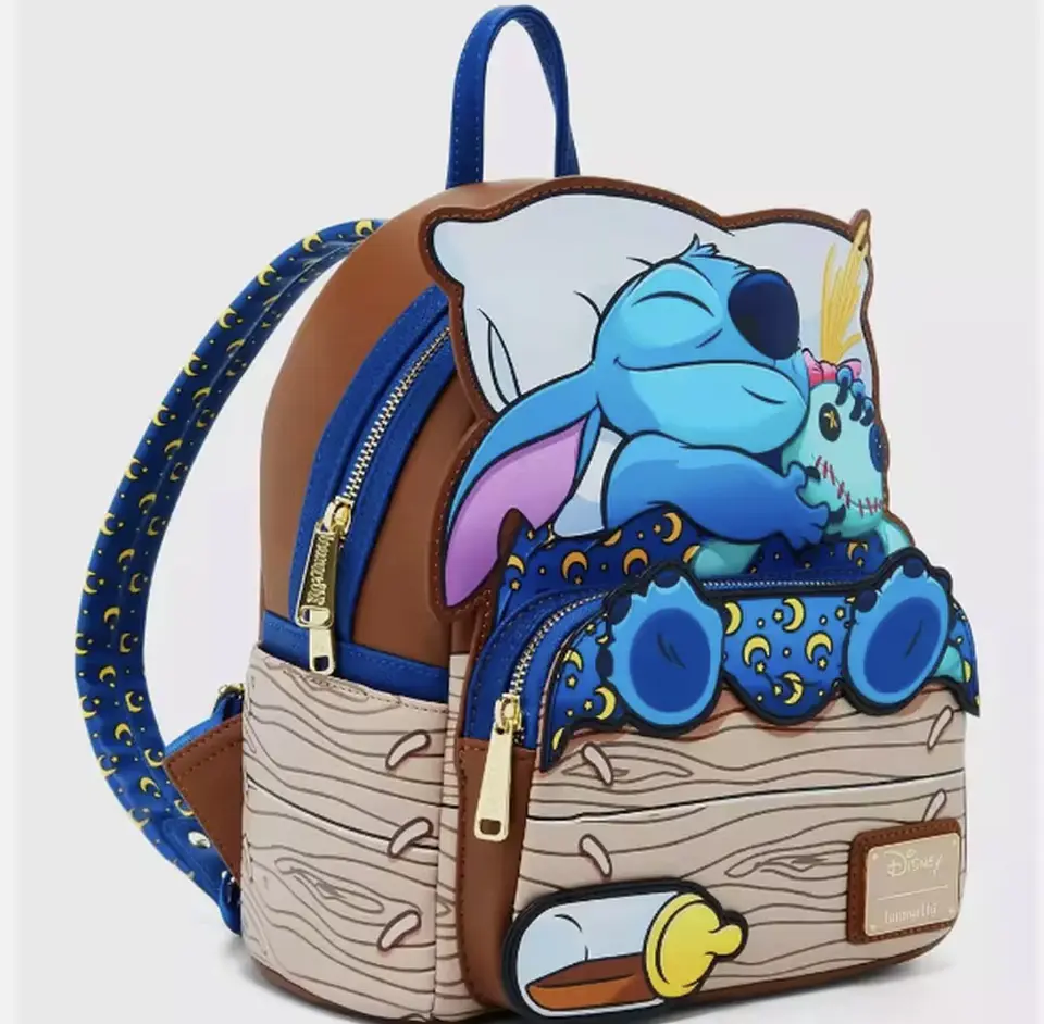 Preventa Mochila Loungefly Stitch dormido 2