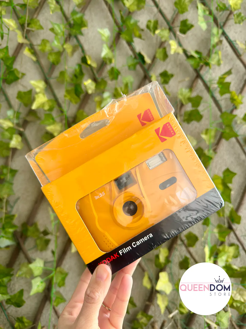Cámara Kodak Vintage Retro M35 Amarillo 1