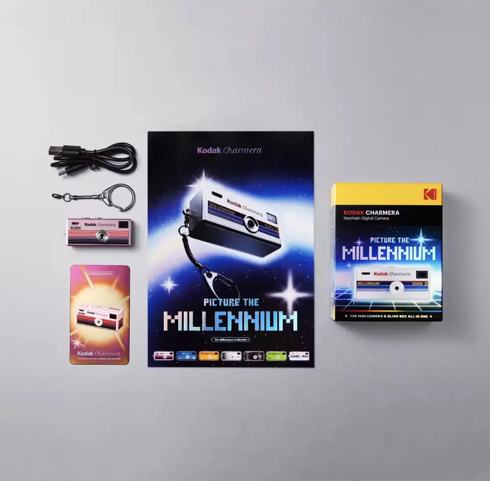 Preventa Mini Cámara Retro Millenium Kodak Blind Box Random 2