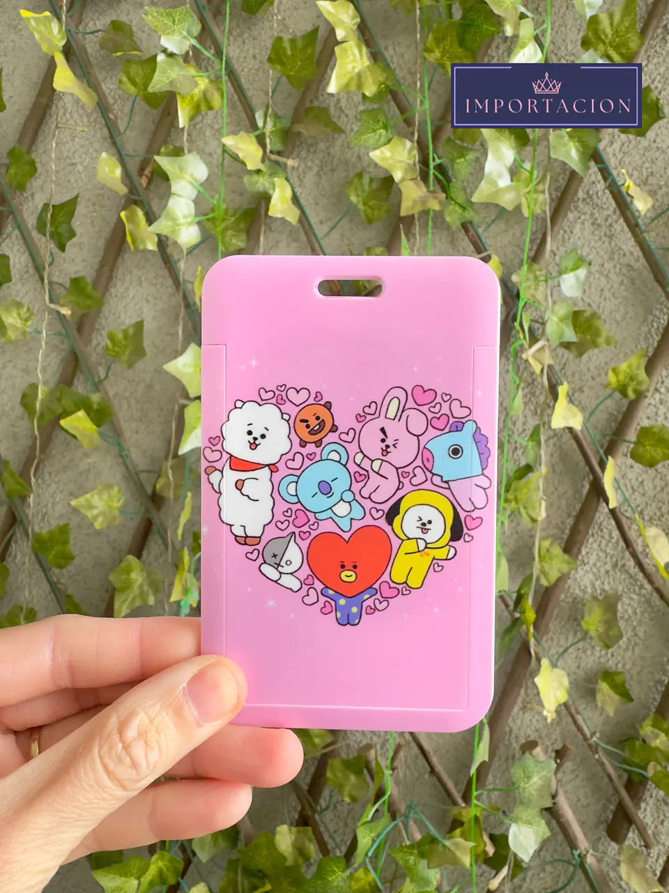 Preventa Portacredencial Vertical + Lanyard BT21 1
