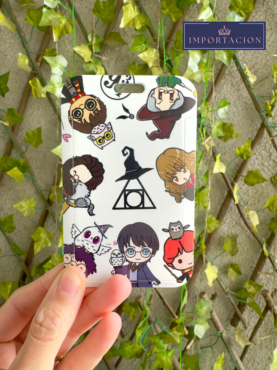 Preventa Portacredencial + Lanyard Harry Potter Anime 1
