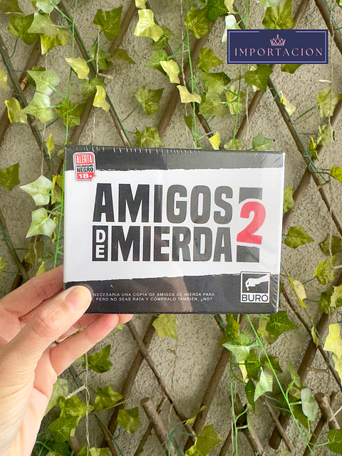 Preventa Juego de cartas Amigos de Mierda 2