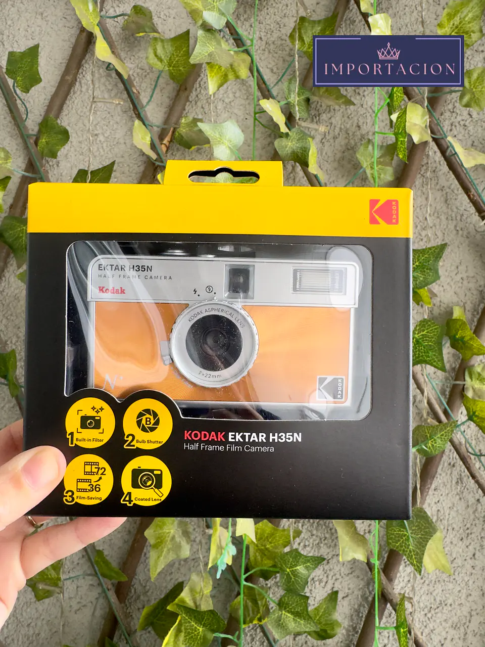 Preventa Cámara Kodak Vintage Ektar H35n Half Frame 6