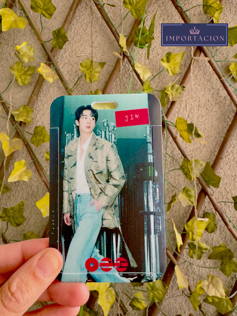 Preventa Portacredencial Vertical + Lanyard BTS Arirang 5