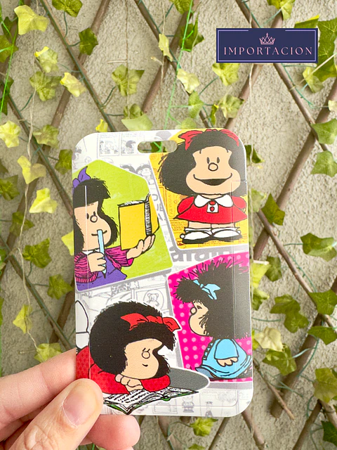 Preventa Portacredencial Vertical + Lanyard Mafalda