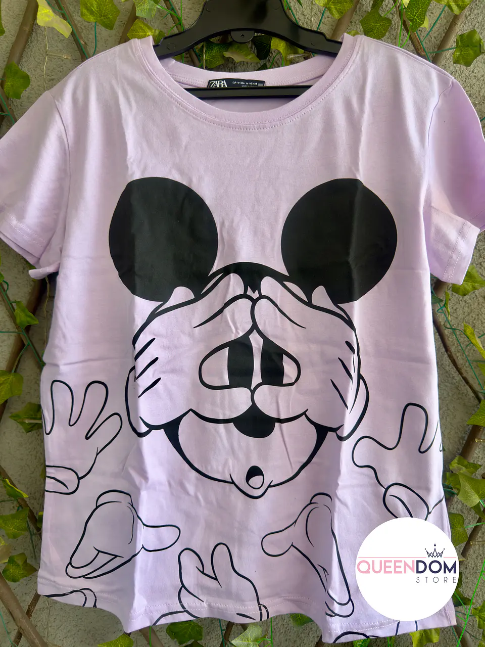Polera Mickey Mujer Lavanda 2