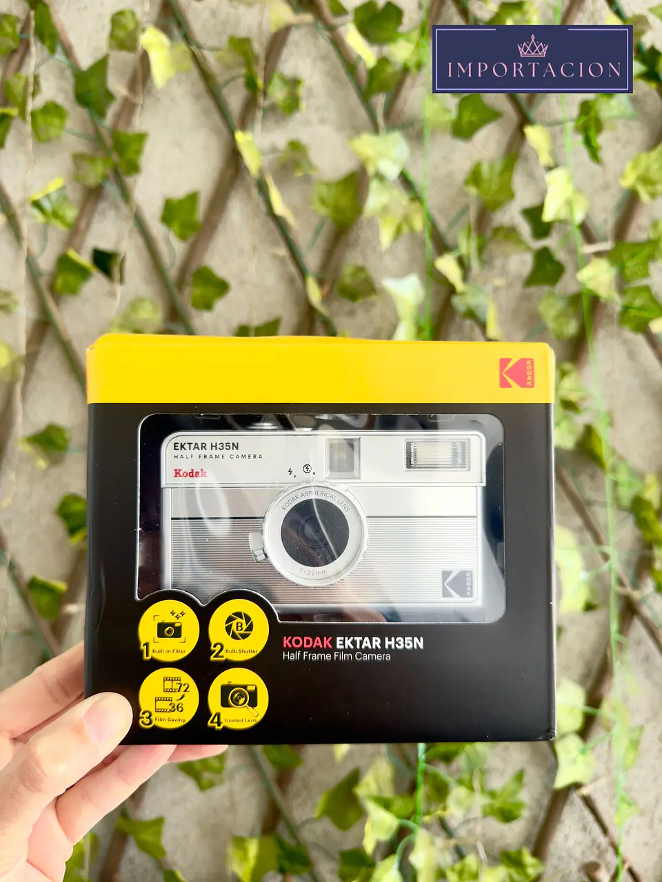 Preventa Cámara Kodak Vintage Ektar H35n Half Frame 11