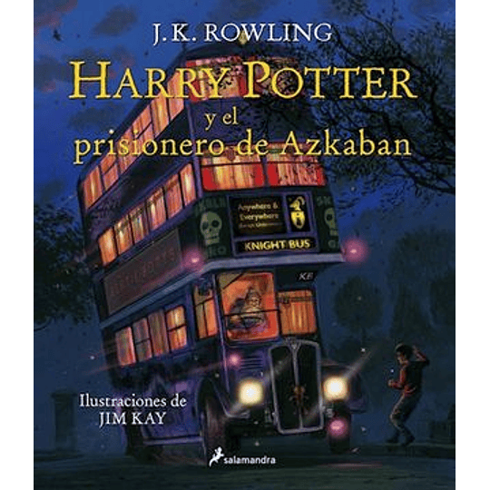 Harry Potter Y El Prisionero De Azkaban Ilustrado