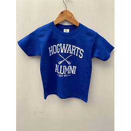 Polera Alumni Azul Infantil 