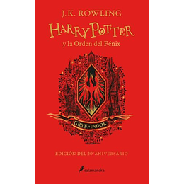 Harry Potter Y La Orden Del Fenix (20 Aniversario Gryffindor)
