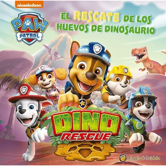 Paw Patrol- El Rescate De Los Huevos De Dinosaurio 