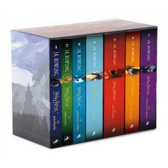  Pack Harry Potter - La Serie Completa (Bolsillo - Tapa Blanda)