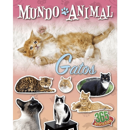 365 Stickers - Mundo Animal Gatos