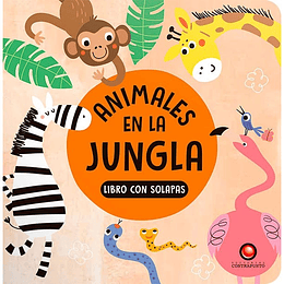 Animales En La Jungla Con Solapas