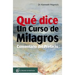 Que Dice Un Curso De Milagros