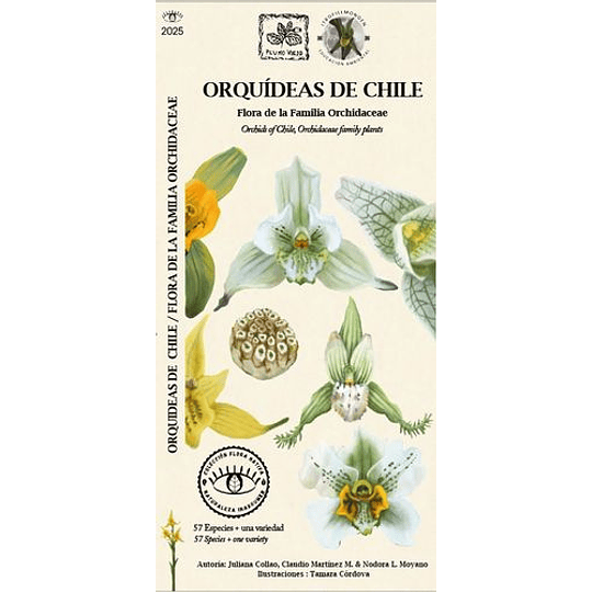 Guia De Bolsillo - Orquideas De Chile, Flora De La Familia Orchidaceae