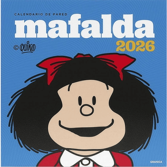Calendario De Pared Mafalda 2026