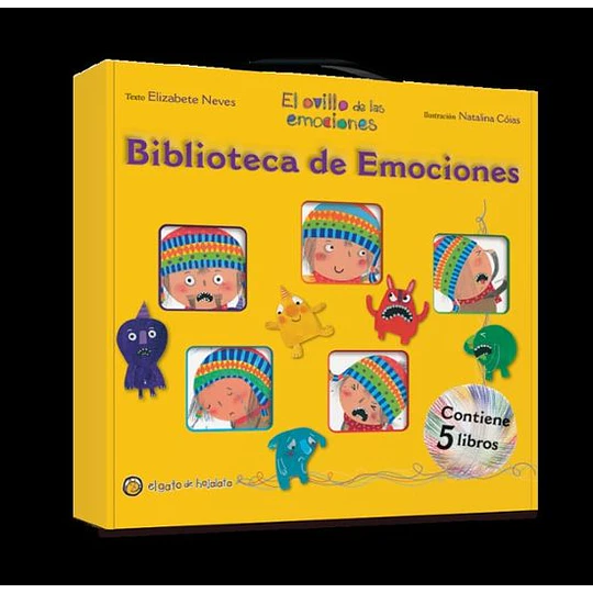 Biblioteca De Emociones (Maletín + 5 Libros)