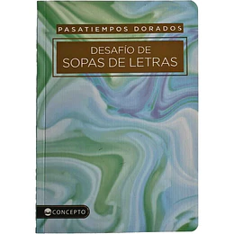Pasatiempos Dorados - Desafío De Sopas De Letras