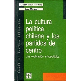 Cultura Politica Chilena Y Los Partidos De Centr, La
