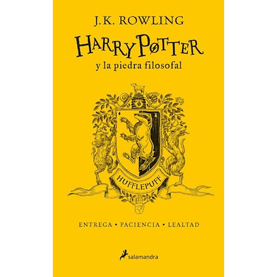 Harry Potter Y La Piedra Filosofal. Edicion 20 Aniversario. Hufflepuff