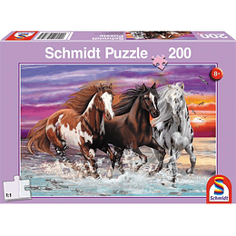 Puzzle Caballos Salvajes 200 Piezas