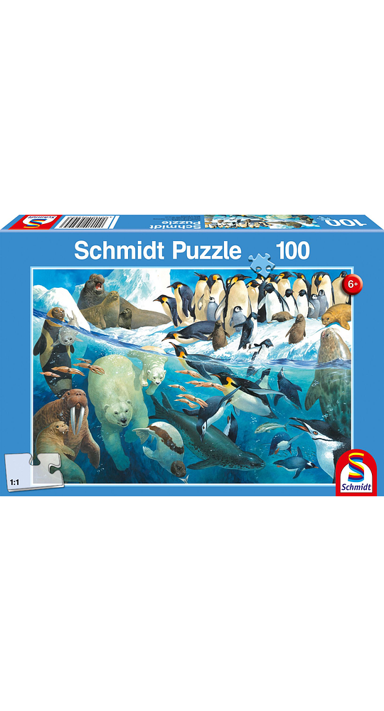 Puzzle Pinguinos 100 Piezas