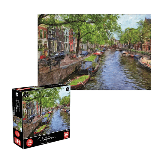 Puzzle Pinturas Amsterdam 1000 Piezas