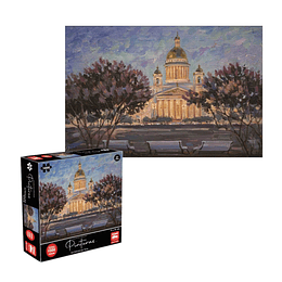 Puzzle Pinturas San Petersburgo 1000 Piezas