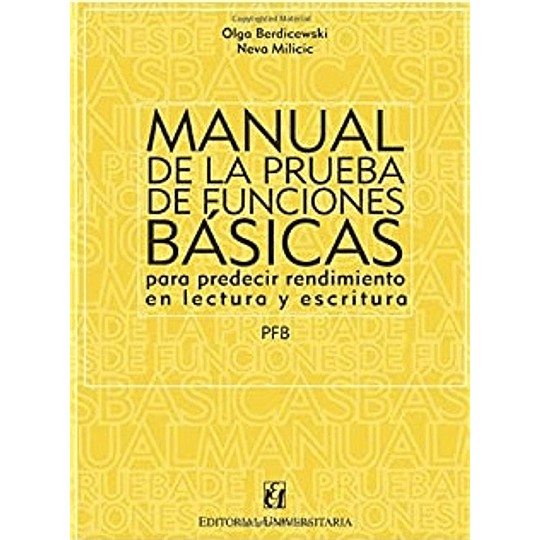 Manual De La Prueba De Funciones Basicas