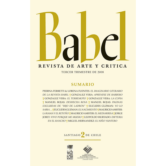 Babel 2 Revista De Arte Y Critica