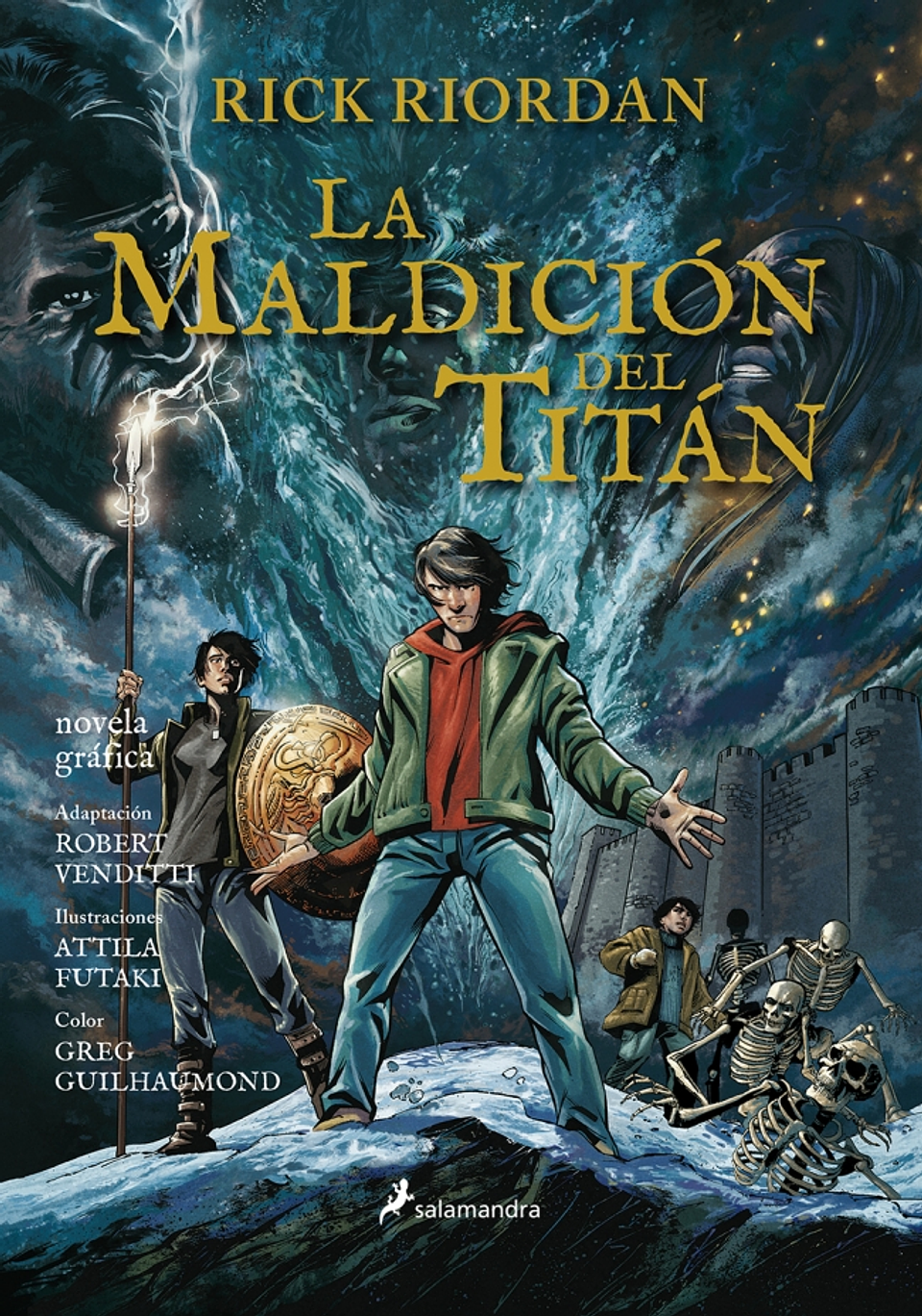 Percy Jackson 3. La Maldicion Del Titan (Novela Grafica) 1