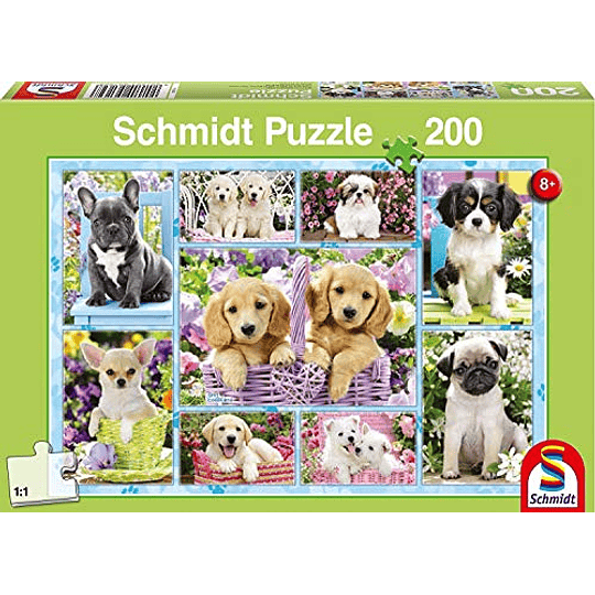 Puzzle Cachorros 200 Piezas