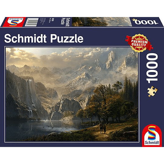 Puzzle Cascada En El Lago 1000 Piezas