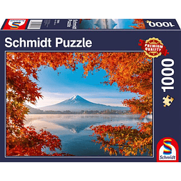 Puzzle Monte Fuji Otoño 1000 Piezas
