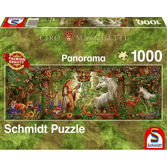 Puzzle Panorama Bosque Magico 1000 Piezas